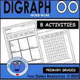 Digraph OO Word Work - Spelling/Word Work Activities/Centers/Lesson Ideas