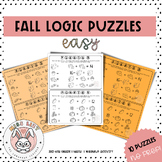 Fall Logic Puzzles (Easy Version)