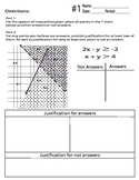 Identifying Answers of System of Inequalities - Common Core Style