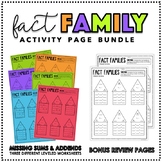 Fact Families Practice! - Addition & Subtraction - Full Review Combo