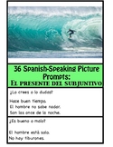 36 Spanish-Speaking Picture Prompts: El presente del subjuntivo (36 cards)