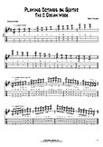 Playing Octaves on Guitar - The C Dorian Mode