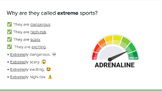 ESL Elementary Reading - Extreme Sports