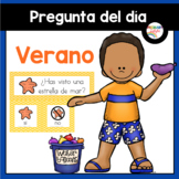 Spanish: Question of the Day for Beginning Readers - Summer Version
