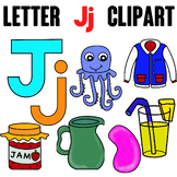 Letter J Clipart {Alphabet Clipart}