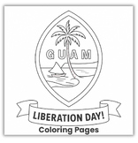 Guam Liberation Day | Chamorro Culture Coloring Pages