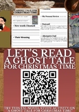 ESL Novel Study Worksheets - A Ghost Tale for Christmas Time - Magic Tree House