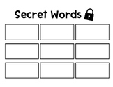 Secret Words | Tricky Word Reveal | Crayon and Marker