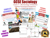 Feminist Perspectives - Sociology of Education (GCSE Sociology - L17/20)
