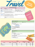 7 Day Travel Itinerary and Budgeting Template