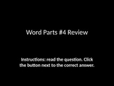 Word Part Practice Powerpoint