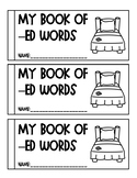 -ed Word Family Flip Book