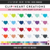 100 Cupid Heart Clip Art