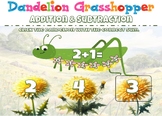 Dandelion Grasshopper Addition & Subtraction