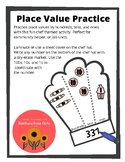 Place Value Practice (Community Helper/ Chef Theme)