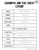 My View 3rd Grade Vocabulary U1W1