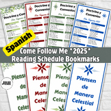 Ven Sigueme 2025 Spanish Reading Schedule Bookmarks for Come Follow Me Study