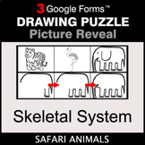 Skeletal System - Drawing Puzzle | Google Forms