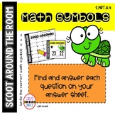 Scoot Around the Room - MATH SYMBOLS