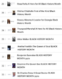 2nd - 8th Grade Black History Month OVER 1200 SLIDES