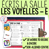 French Write the Room Â¨Â¦cris la Salle for Decoding & Encoding Practice - Ee