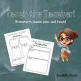 Teach your teacher research