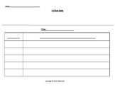 Blank Pictograph Template