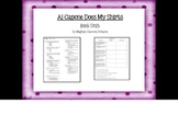 Al Capone Does My Shirts Book Unit