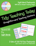 Fry Sight Words -  Second 100 (101-200): Flash Cards