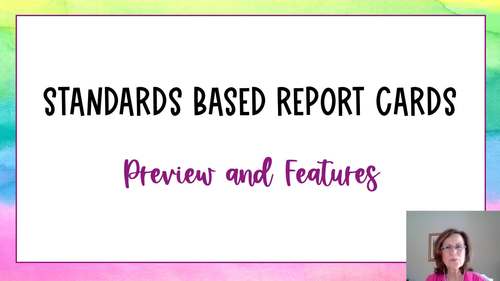 Editable Report Cards Trimesters BUNDLE K - 5th Google Excel Standards Based