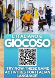 Brand New Italian Language Bundle with 5 Game Activities! $16.00 Saved