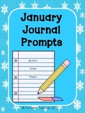 January Journal Prompts - Winter, Snow, and Peace
