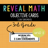 3rd Grade Unit 8 Reveal Math I Can Statements by McGraw Hill