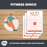 Fitness Bingo  - Physical Education Lesson