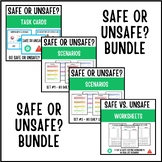 Life Skills Bundle: Safe or Unsafe Â¨C Special Education Worksheets