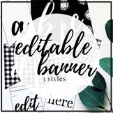 SIMPLE FARMHOUSE DECOR - Editable Banner