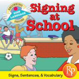 Signing at School: Beginning Sign Language Lessons (ASL) - American - Alphabet