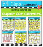 P4 SUPER SET Lemonade (P4 Clips Trioriginals Digital Clip Art)