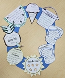BUNDLE: Seasons Book Report Wreath Craft