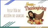 Calendar Talk - Thanksgiving Edition en Espa?ol - El dÂ¨Âªa de accion de gracias! 
