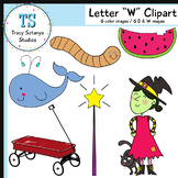 Letter Â¡Â°WÂ¡Â± Clipart Set {Tracy Sztanya Studios}