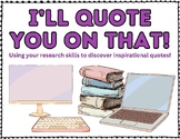 Researching Inspirational Quotes