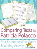 Patricia Polacco Author Study {NO PREP Writing Activities & Game}