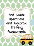 2nd Grade Operations and Algebraic Thinking Assessments {OA.1, OA.2, OA.3, OA.4}