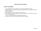 Behavior Management: Token Board- editable