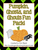 Pumpkins, Ghosts, and Ghouls Fun Pack