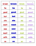 Dolch Words Activity - Matching Cards - Small