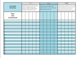 2nd Grade Math Common Core Standards Gradebook