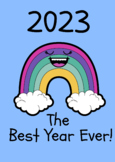 The Best Year Ever - 2023 Goal Setting, Growth Mindset & Mindfulness Activities