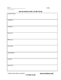 Intro to Business: Profits Vocab Activity